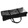 Transparent Large Capacity Portable Carrying Bag Storage Organizer for CD