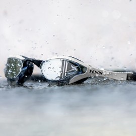 SD7 Xenon Shark Packing Mirror Goggles with Anti-Fog SGL-52S-SLSL / SD7 제논 샤크 패킹 미러 수경 안티포그장착 SGL-52S-SLSL