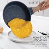 Country Kitchen Non-Stick Cast Aluminum Cookware Set - Durable Kitchen