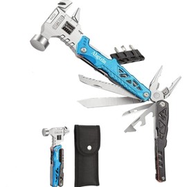 Multipurpose Outdoor Wrench Hammer Pliers Multi-functional integrated legitimate outdoor folding wrench, pliers, hammer for car use, multi-purpose, versatile one portable defense tool, made of high