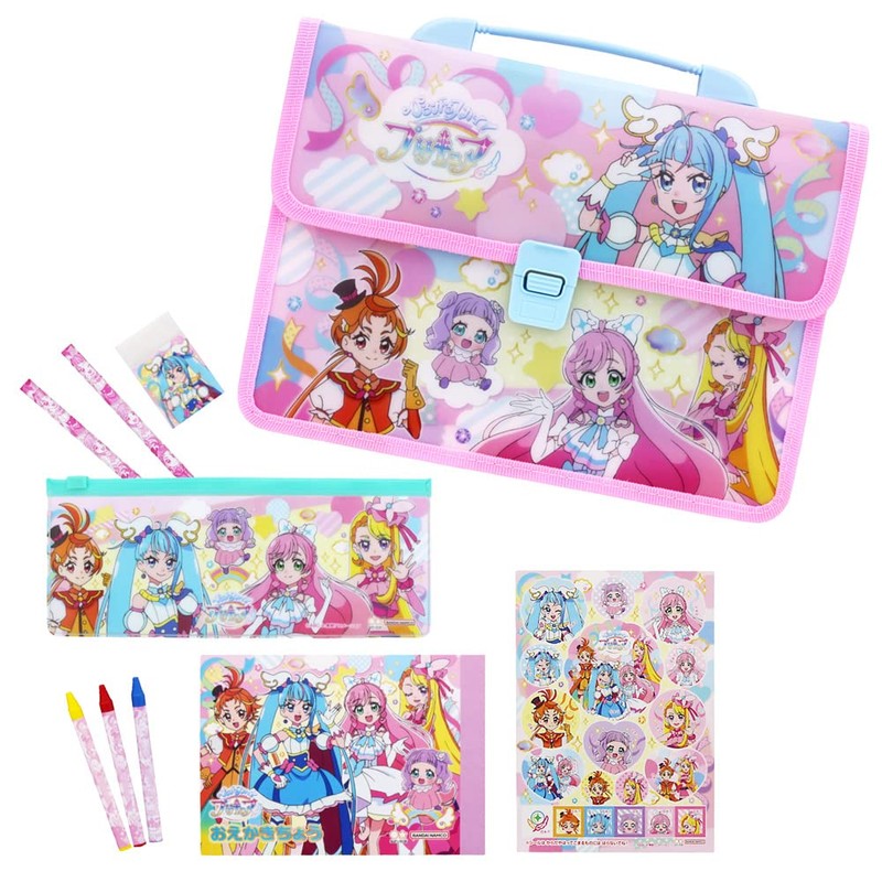 Sunstar Bungu Stationery Bag Hirogaru Sky! Pretty Cure 5814340A
