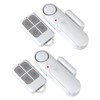 2-Pack Window and Door Alarms When Opened for Kids Safety/Dementia