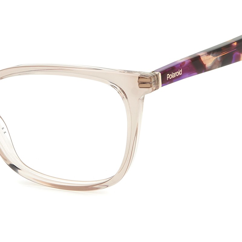 POLAROID Model PLD D423 Women's Rectangular Cellulose P.inj Glasses Frame