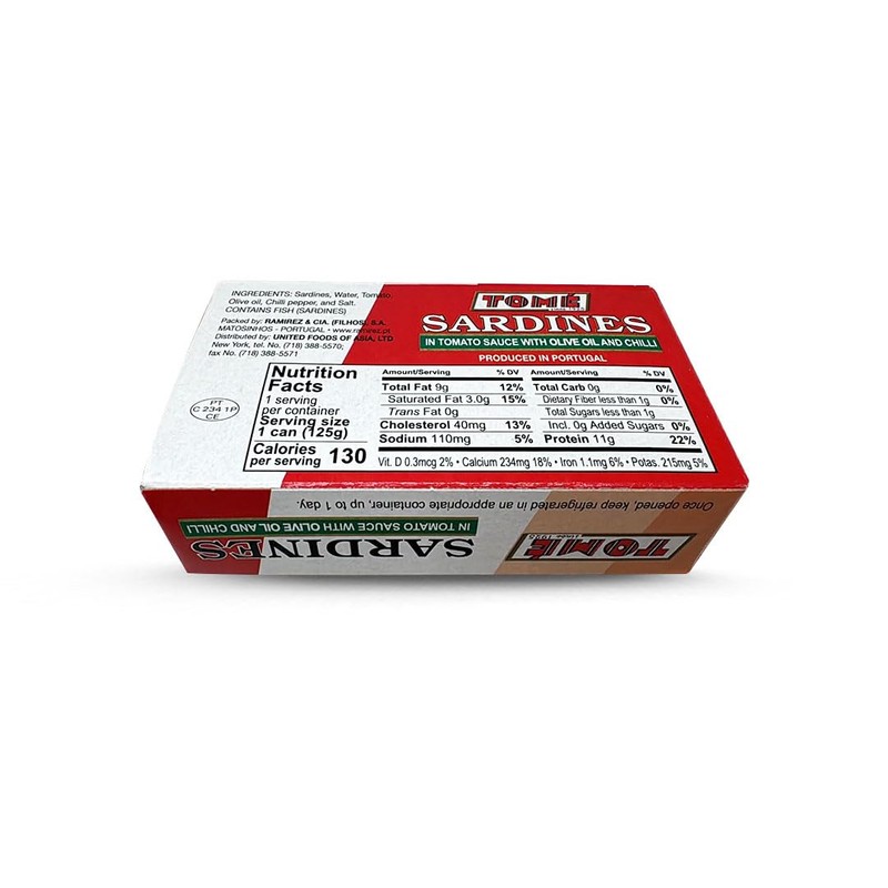 4 Packs Tome Sardines (In Tomato Sauce w/ Olive Oil