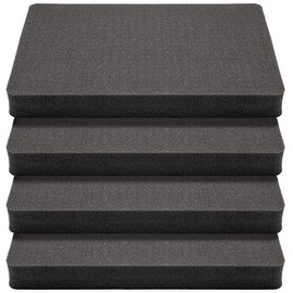 Eylar 4 Piece 17.75" x 12.5" Gear Case SA00002 Replacement Pull and Pluck Customizable Foam Inserts