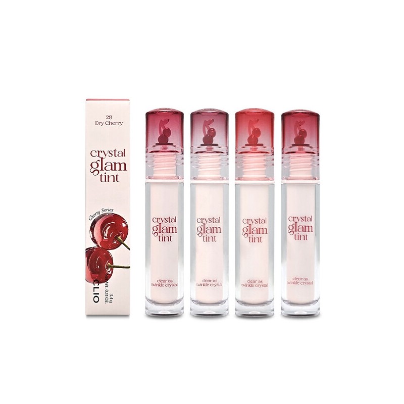 Clio Crystal Glam Tint Cherry Series / 클리오 크리스탈 글램