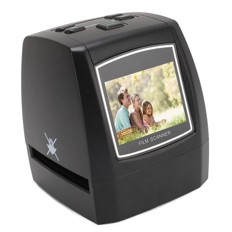 Film and Slide Scanner 22MP Interpolation 2.4 Inch LCD Screen