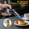 TBTeek Torch Lighter, Portable Kitchen Torch with 45° Rotatable Head