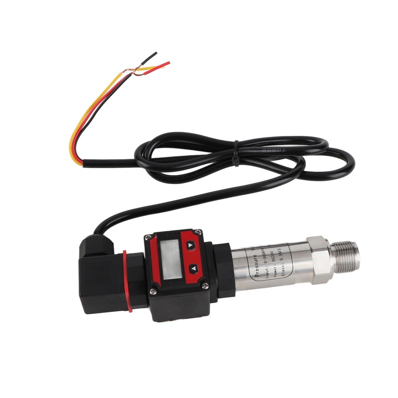 Pressure Sensor Aluminum Alloy Air Water Sender Digital Display LCD