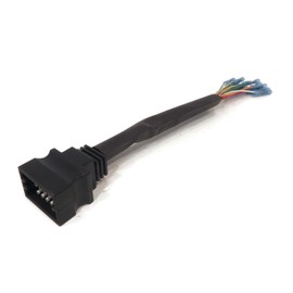The ROP Shop | 13-Pin Male Snow Plow Side Wiring Harness Repair Kit for Boss HTX, HTX-V & Super