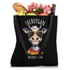 Sheboygan WI USA Funny Cow Cartoon Design Tote Bag