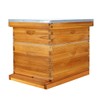 beeknows 10 Frame Langstroth Beehive Kit Dipped in 100% Beeswax