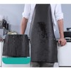 SPORTARC Waterproof Rubber Vinyl Apron Lightweight Model Chemical Resistant Work