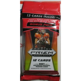 2021 Panini Prizm Draft Picks Football Fat Value Cello Multi Pack