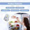 yrjns WR55X11132 WR55X25754 Refrigerator LED Light Fit for GE Refrigerator,