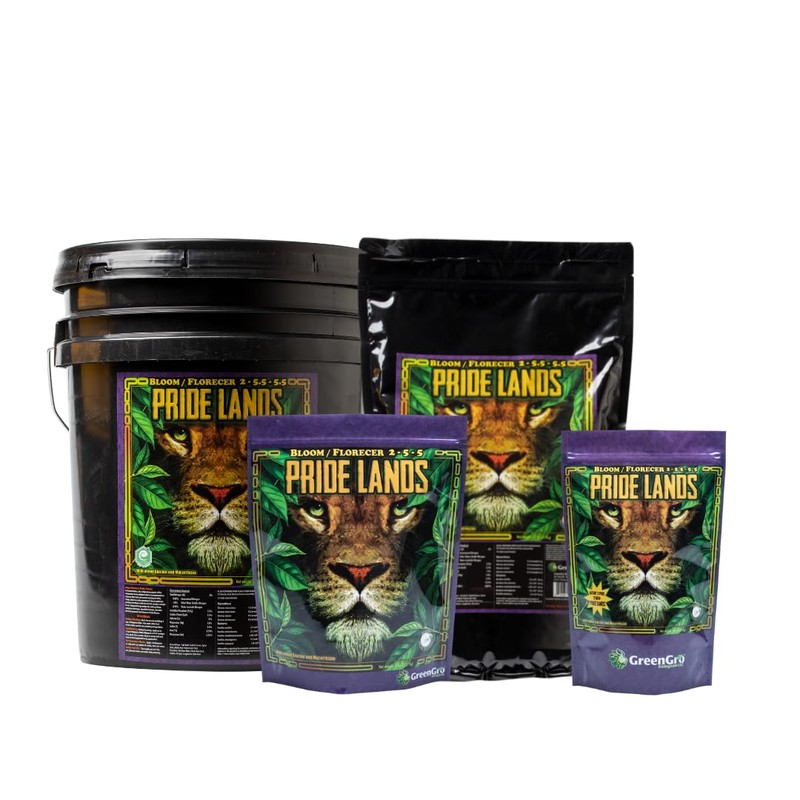 Pride Lands Premium Organic Bloom Fertilizer with NO Fillers, Bigger