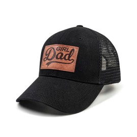 Girl Dad Daddy Hat - Adjustable Baseball Cap for Men, Girl Dad Hats for Father's Day, Unique Girl Dad Gifts, Dad Hats for Men, Stylish and Comfortable Girl Dad Cap Black