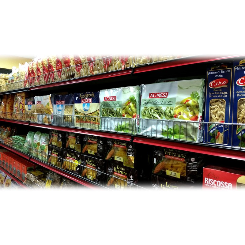 STORE FIXTURES DIRECT Gondola Shelf Fence, Wire Front Lip for