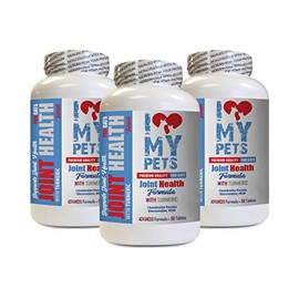 I LOVE MY PETS LLC Joint Support for Cats - Cats Joint Health with Turmeric - Powerful Formula - VETS Choice - cat Immune System Support - 3 Bottles (180 Treats)
