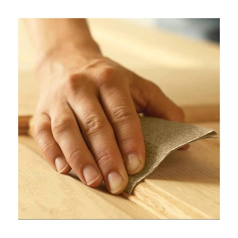 12pc Sandpaper Sheets | Assorted Grits Aluminium Oxide Sand Paper