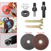 YEYIT 10Pcs Accessories for Angle Grinder Hand Drill Conversion Connecting