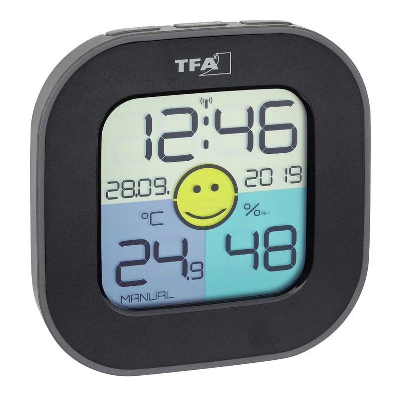 FUN TFA 30.5050 Digital Thermometer Hygrometer with Coloured Display Set