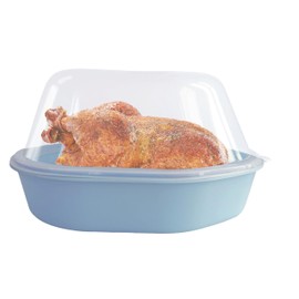 KELJ Chicken COOP XL - Reusable Rotisserie Chicken Container – Airtight, Dishwasher-Safe Storage, BPA Free Holder