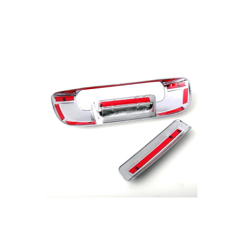 99Parts Chrome Side Door Handle and Rear Tailgate Add-on Cover