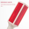 Solar Driveway Marker Lights 30.31 in Metal Stake Solar Powered