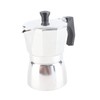 Stovetop Coffee Maker Coffee Boiler Pot Aluminum Octagonal Shape for
