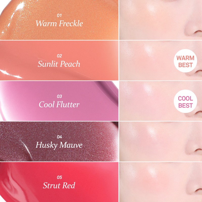 hince [hince]Dewy Liquid Cheek (5 colors)