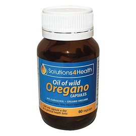 Solutions 4 Health Oil of Wild Oregano 60 VegeCaps