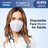 KN95 Face Masks Adults Disposable - 100 Pack KN95 Masks