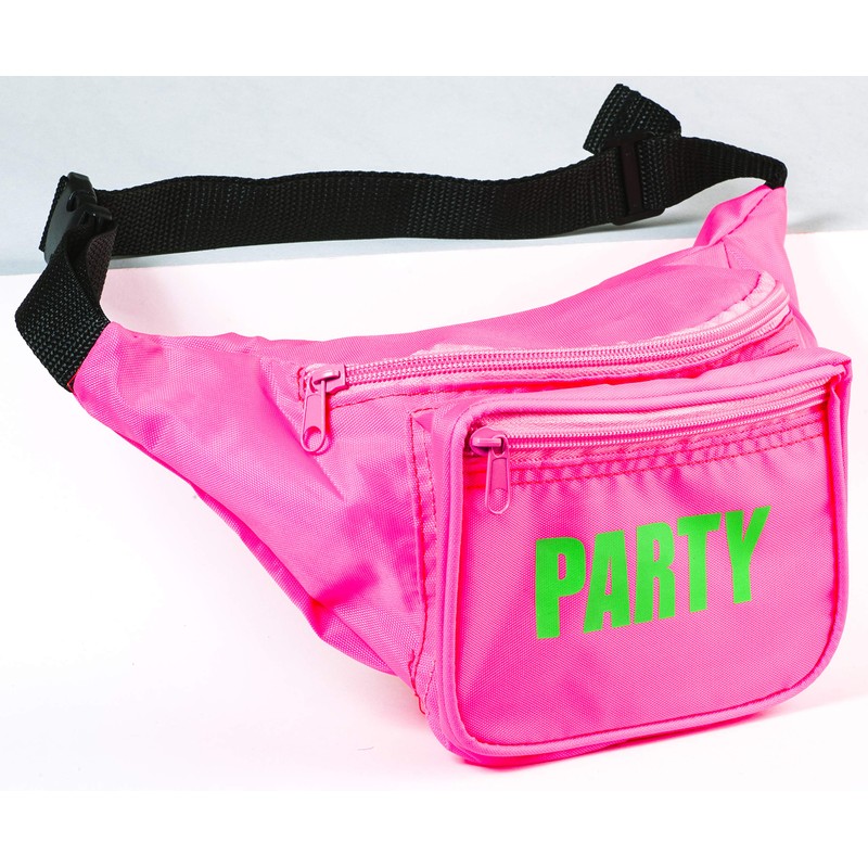 Funny Guy Mugs Premium 80's Neon Style Fanny Packs (Multiple