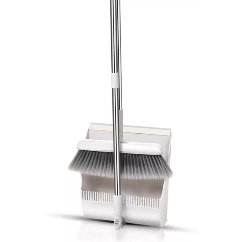 ArgenMex Set De Escoba Y Pala Cajón Con Dientes Rebatible