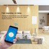 Intelligent WIFI Touch Switch Single Fire 1 Channel White AC