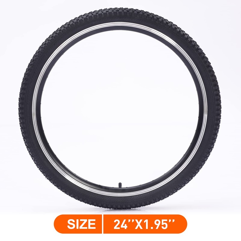 WEEROCK Bike Tire 24 x 1.95 Inch Bicycle Tire Folding