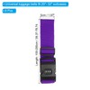 PATIKIL Luggage Straps, 4 Pack Suitcase Straps Adjustable Luggage Belts