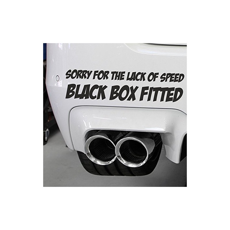 Sorry for The Speed Box Fitted Funny New Driver Sticker