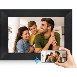 Anmesc 10.1" WiFi Digital Picture Frame Touch Screen 32GB Storage Smart Photo