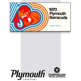 1970 Plymouth Barracuda Owner's Manual