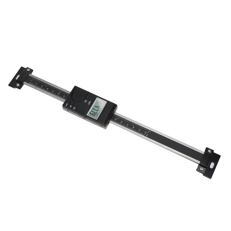LCD Digital Display Ruler Aluminum Alloy Vertical Machine Displacement Caliper