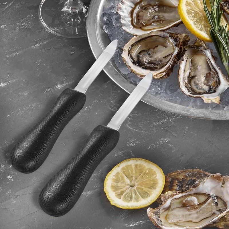 Nonley Oyster Shucking Knife - 2 Pack Professional Oyster Knife