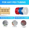 GUOFIS (Pack of 10) PEX Fittings,1/2 Inch x 1/2 Inch