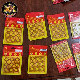 8 SHOT RING CAPS - 504 SHOTS - 63 RINGS - Kids Cap Caps (7 Sheet)