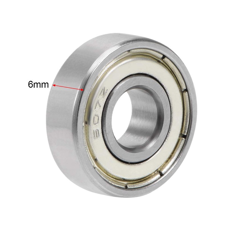 sourcing map 7 mm I.D. Miniature Ball Bearing 607z 627z