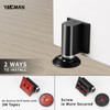 Yagman 1 Pack Magnetic Door Stoppers Retractable Bottom of Door