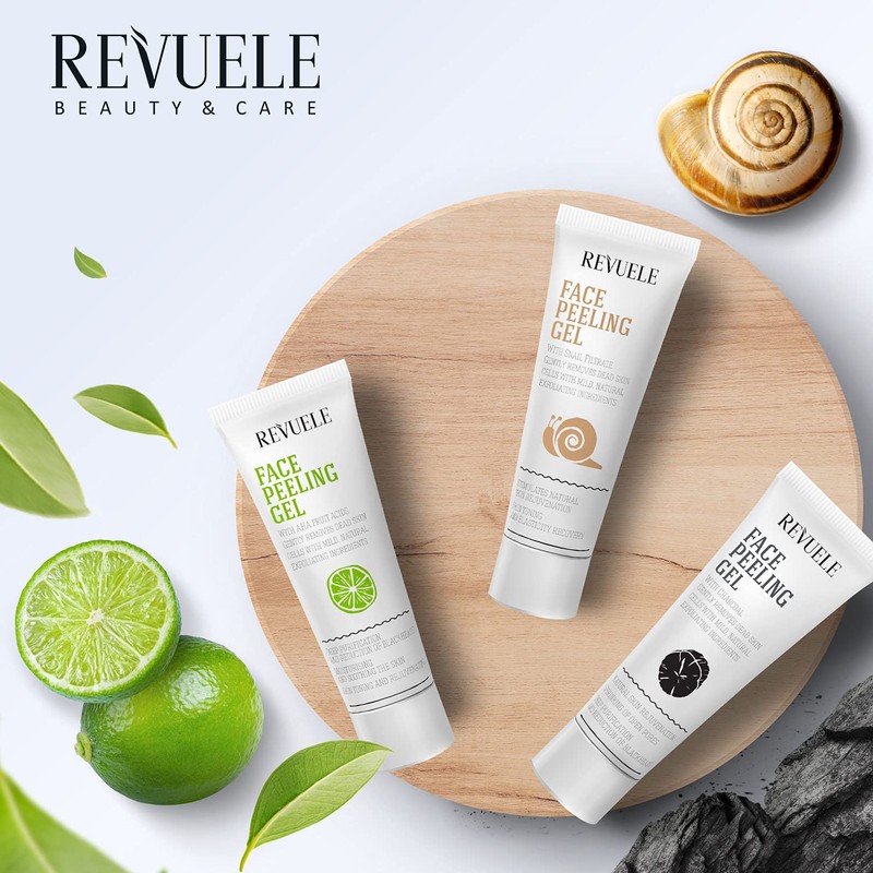 Revuele - Face Peeling Gel with AHA Fruit Acids -
