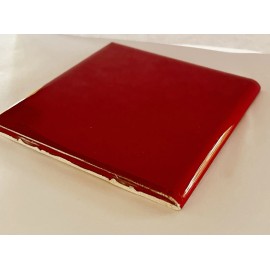 Candy Apple Red Vintage Candy Apple Red Ceramic Tile 4.25 Sq. Edge Trim ~ Made In Mexico