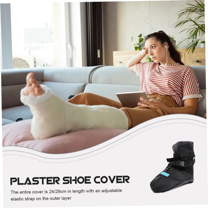 KOMBIUDA Protective Plaster Warm-wrapped Shoe Cover Cast Boot Foot Injury